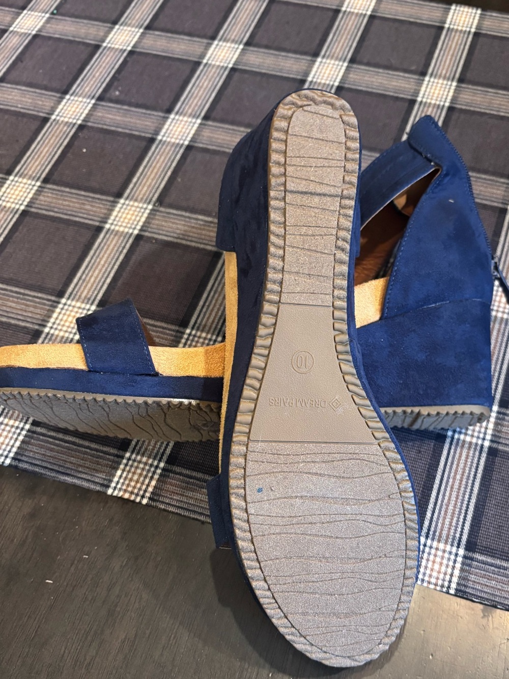 New Dream Paris “Navy Suede” Shoes - Picture 5 of 6